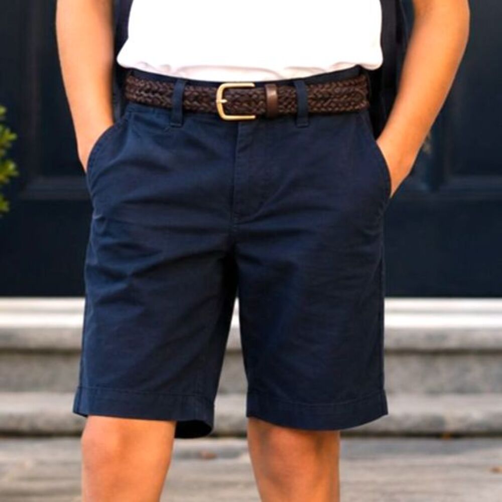 Vintage Ralph Lauren Lauren Jeans Co Boys Navy Chino School Uniform Shorts 6